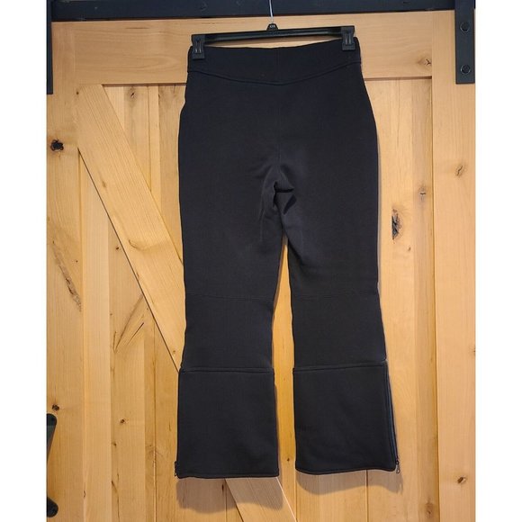 Vintage Men's Size  30 Skitique Black Embossed Ski Pants Wool Blend Italy - Picture 2 of 12
